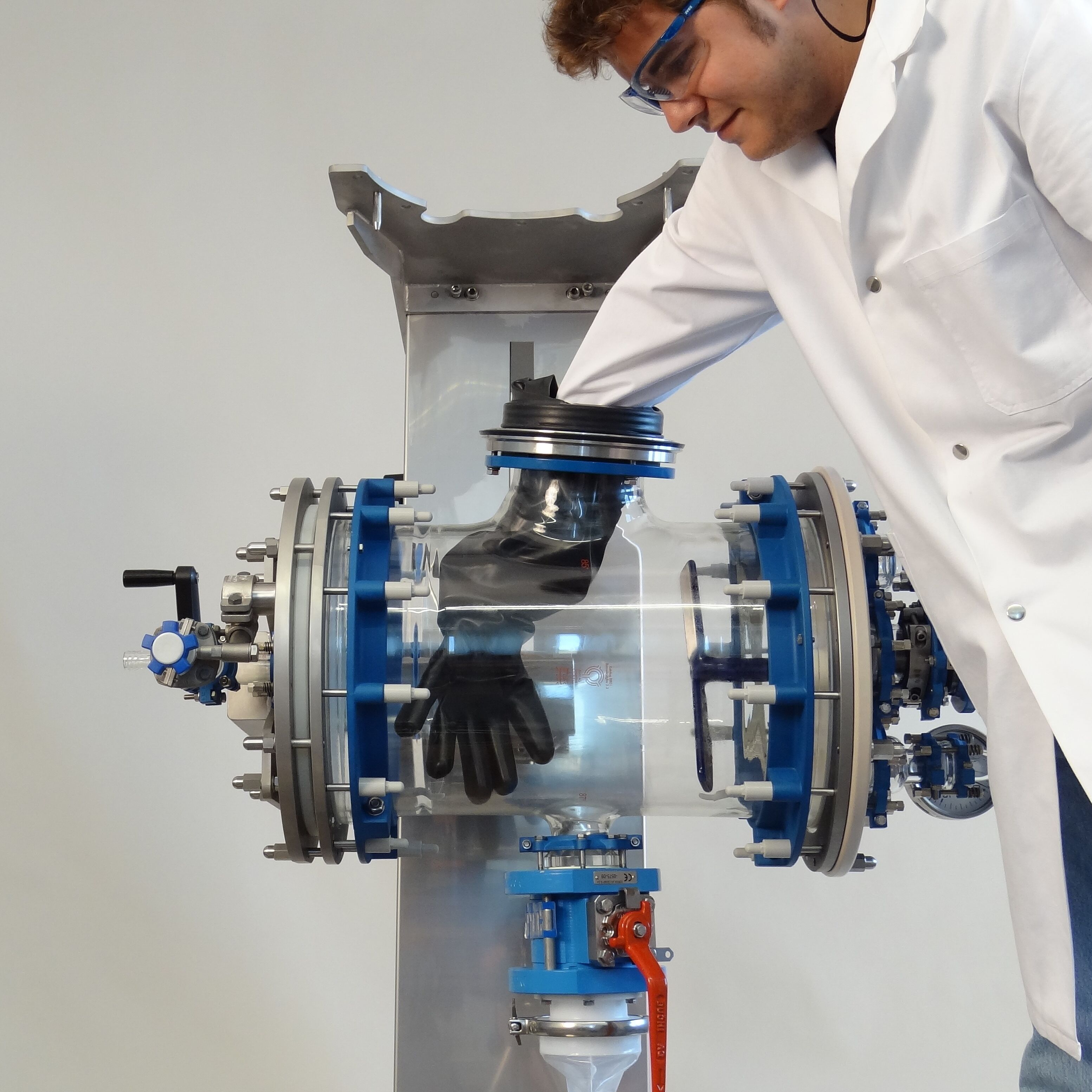 Geschützte Entnahme des Filtrats 