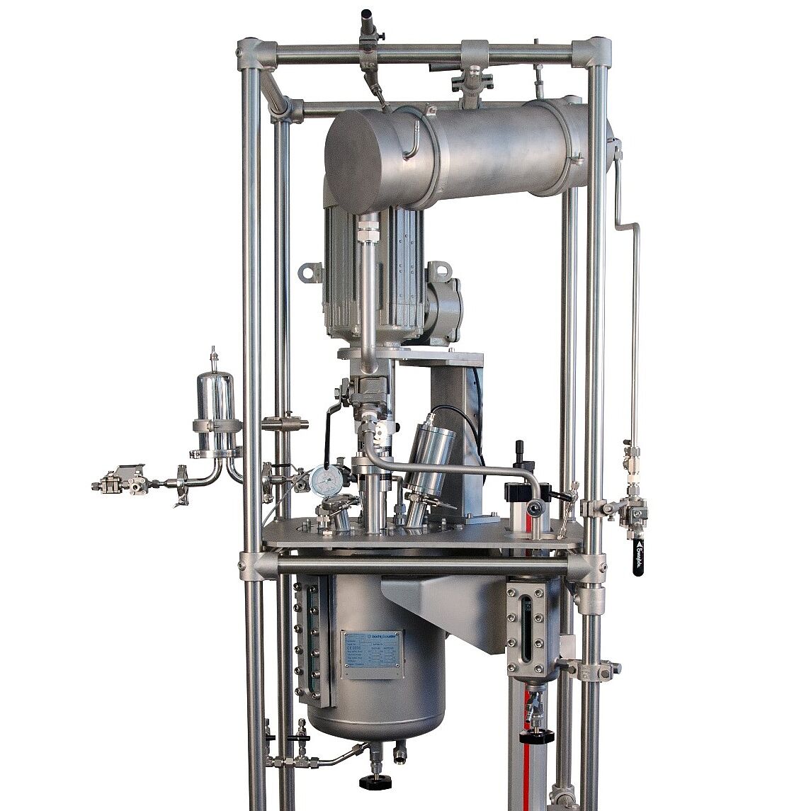 20 Liter pilotclave Druckreaktor mit Druckdestillation