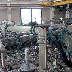 23m2 SiC Rohrbündelwärmetauscher 23m2 SiC Rohrbündelwärmetauscher