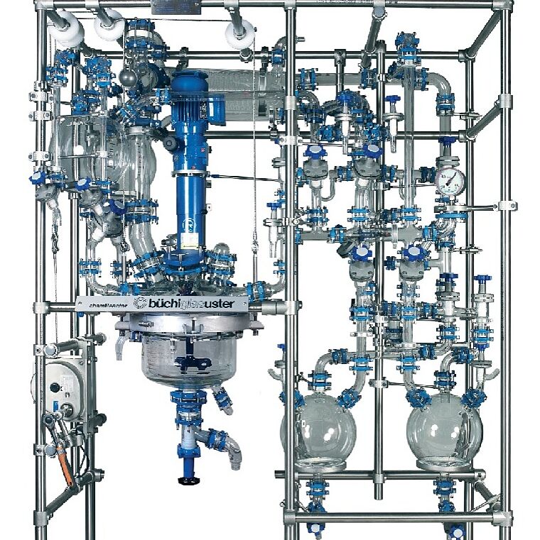 GR15-K chemReaktor Glasreaktor, kompaktes K-Modell
