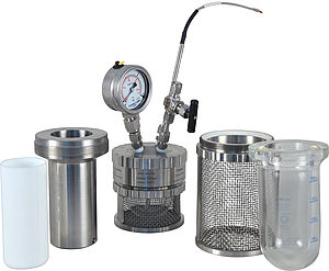 miniclave - Laborrührautoklav mit Glas-Druckreaktor