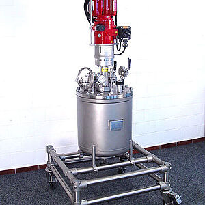 50 Liter, 10 bar Hydrierreaktor, mobil
