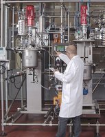 ATEX rated, fully automated Skid mounted Pilot Plant suspension polymerization 