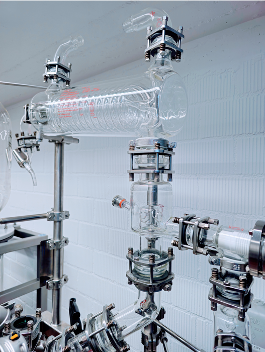 Kondensator und Phasentrenner eines HPAPI-Reaktorsystems