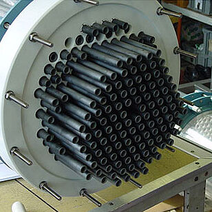 DN400 SiC Rohrbündelwärmetauscher