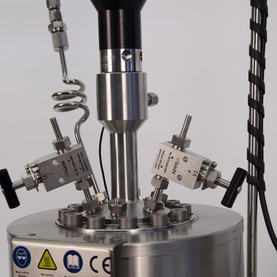 novoclave Hochdruck Reaktor – Fittings und Ventile Hochdruck Version 
