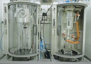 PolyTarget verwendet eine Vielzahl von Büchi Druckreaktoren