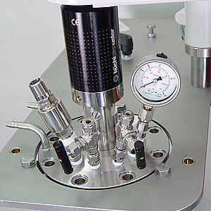 Deckelplatte mit bmd 300 ATEX Magnetkupplung