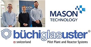 Mason Technology wird exklusiver Vertriebspartner für Buchiglas (Büchi AG) in Irland 