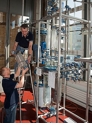 Installation und Wartung vor Ort 