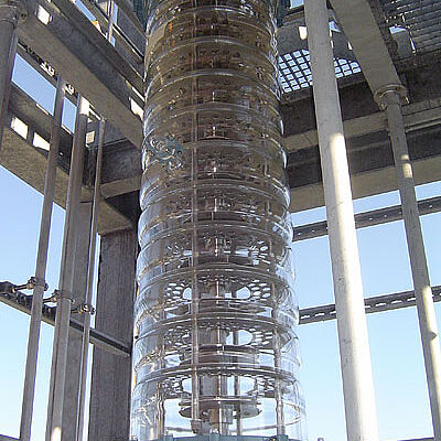 Flüssig-Flüssig-Extraktionssäule DN400 aus Borosilikatglas