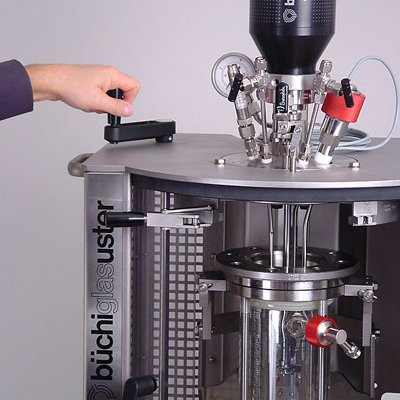 Lift und Schnellverschluss für Glas- und Metalldruckgefässe, einfache Bedienung