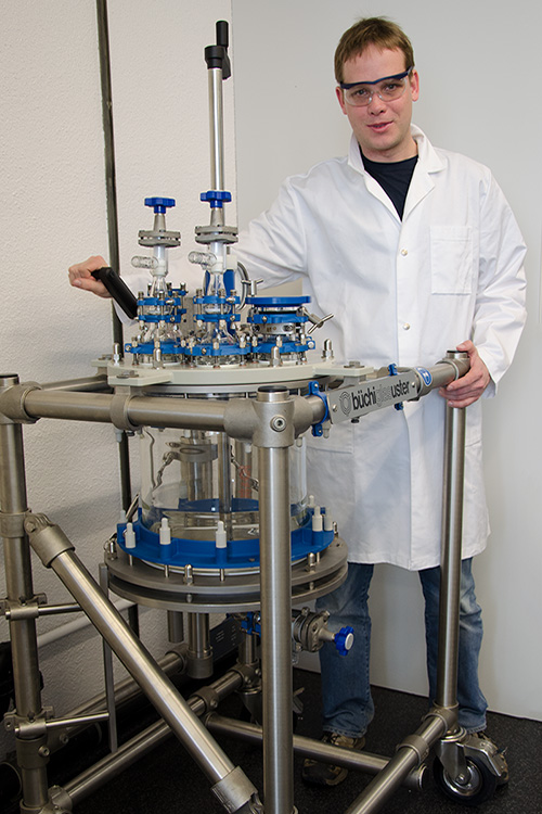 Oligonukleosid-Forschung mit Büchi-Equipment