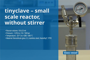 Druckreaktor tinyclave