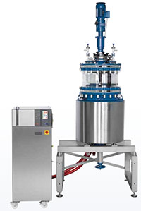Thermostats Temperature control of glass reactors and process equipment