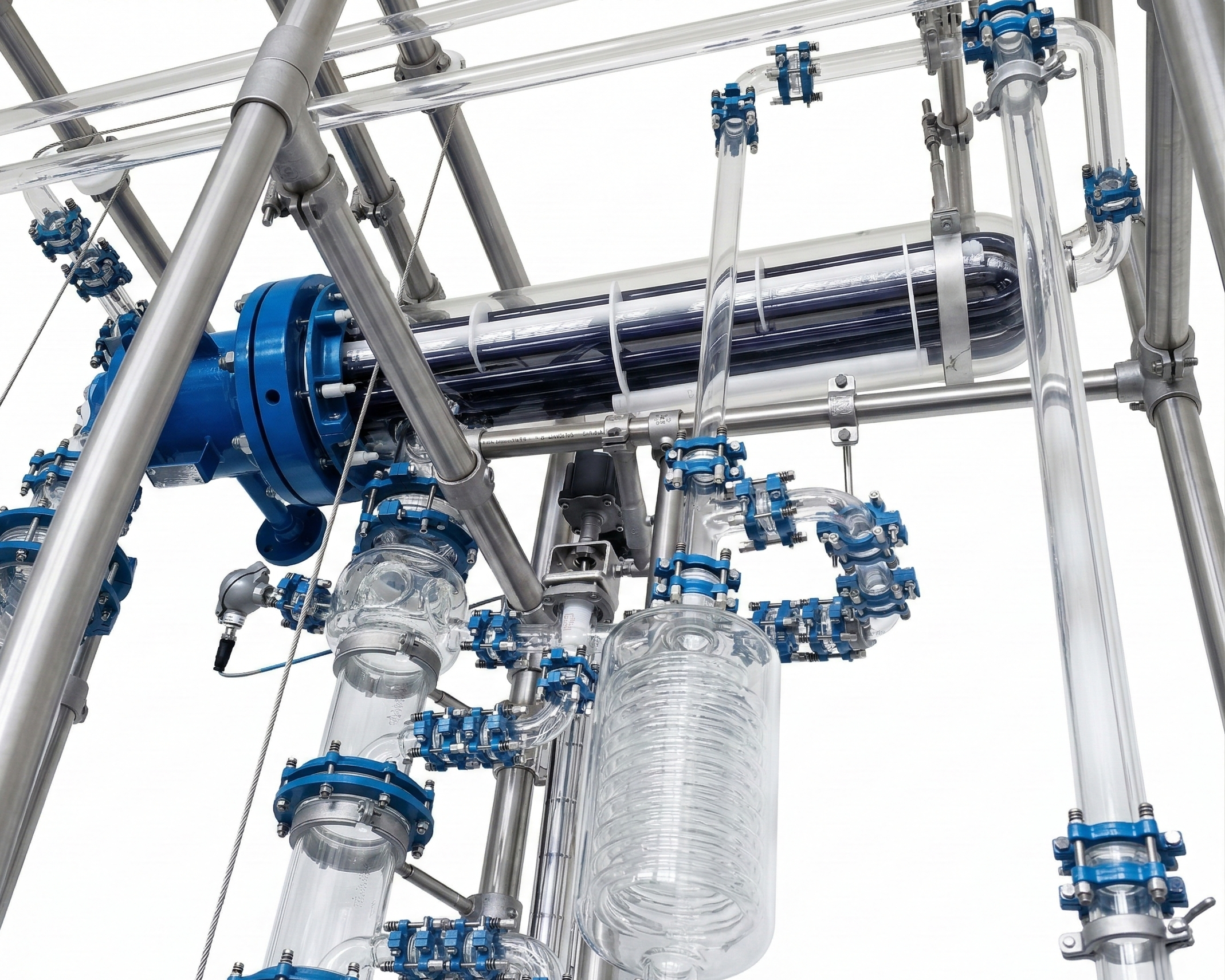  U-förmige Wärmetauscher mit einer Oberfläche von 1 m² bis zu 10 m²