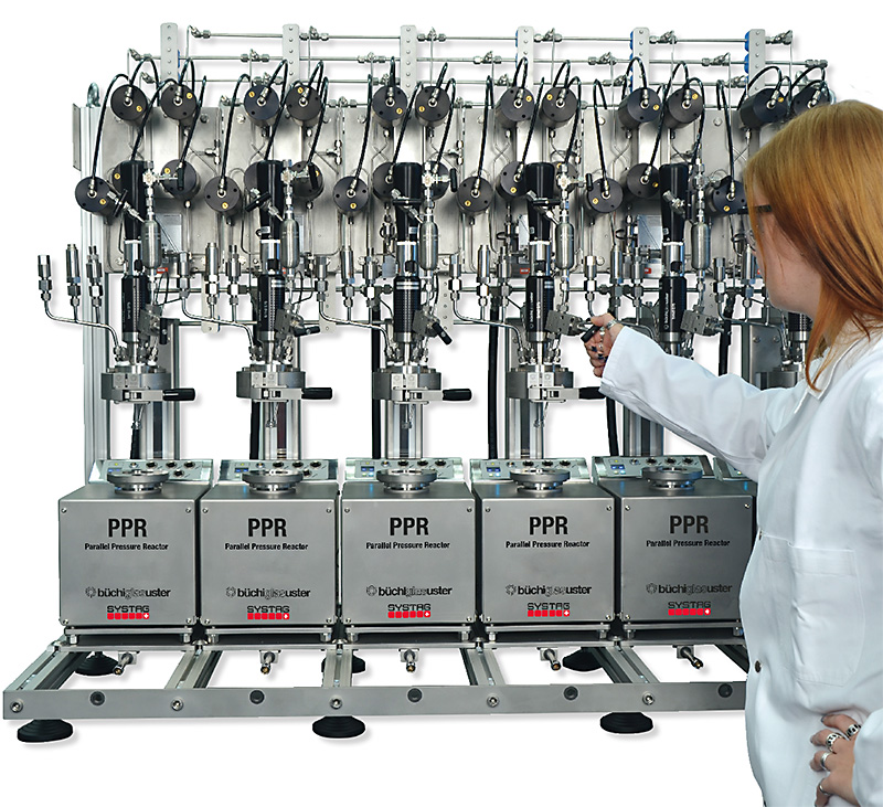Effizienz in F&E Chemielabor: Automatisierte Reaktoren im Parallelbetrieb