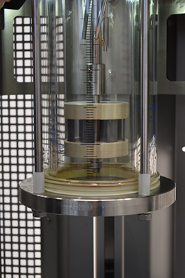 Corrosion testing autoclave – rotating cage (PEEK) 