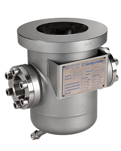 Metalldruckreaktor mit Schauglas