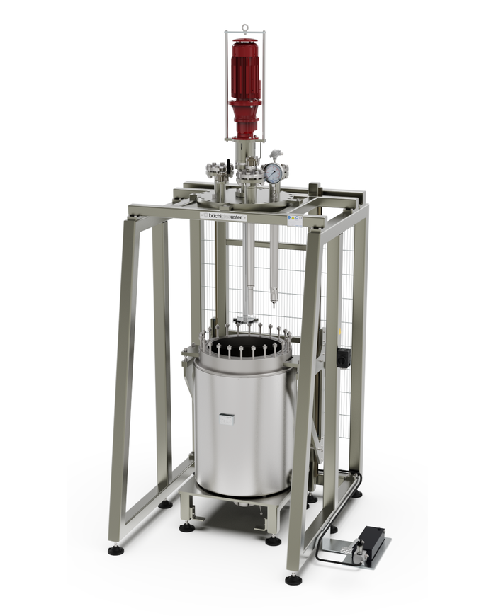 pilotclave®: 250 liter, 120 bar Druckreaktor, Hastelloy C22