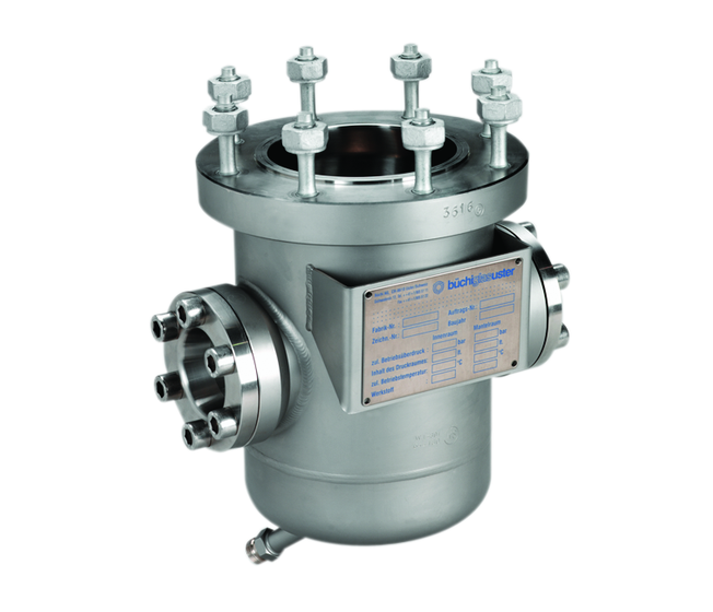 pressure metal vessel with heating jacket and sight glass
