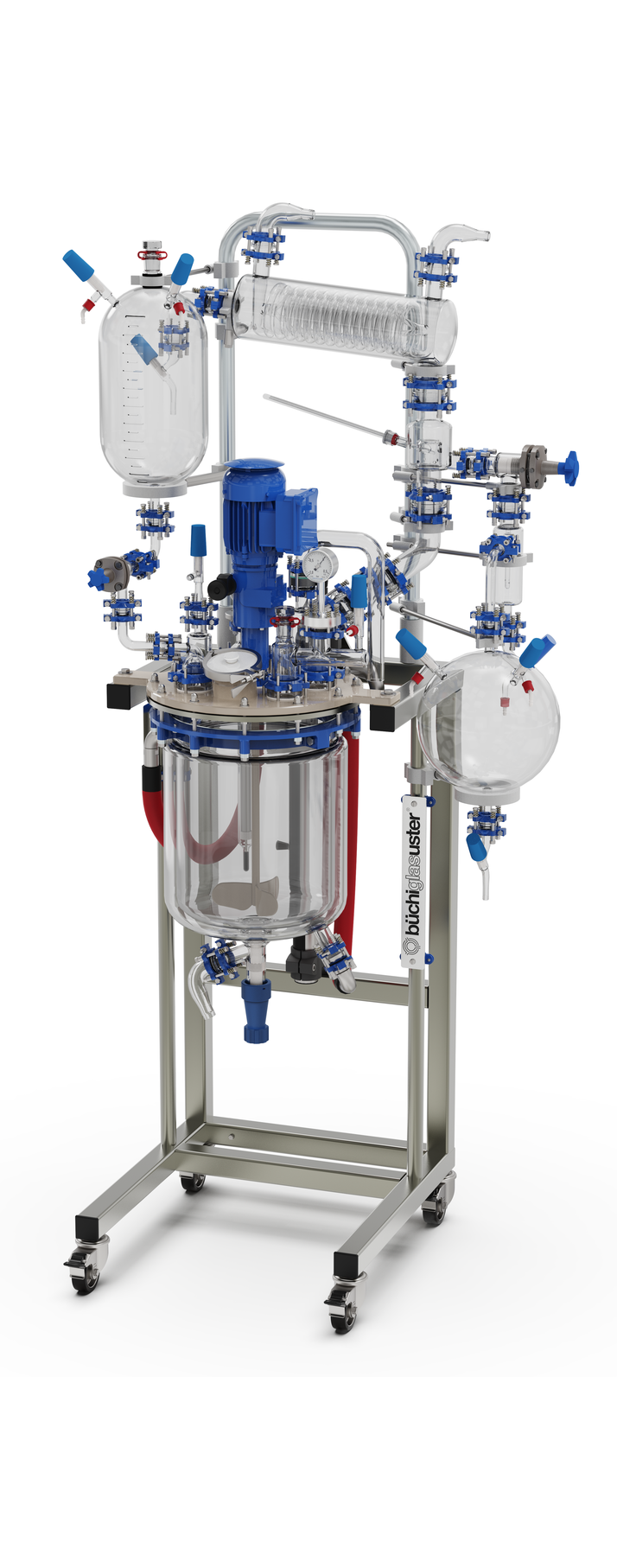 midiPilot® mit austauschbarem 20 und 30 Liter Glasreaktor