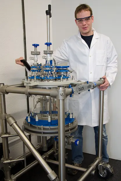 Oligonukleosid-Forschung mit Büchi-Equipment